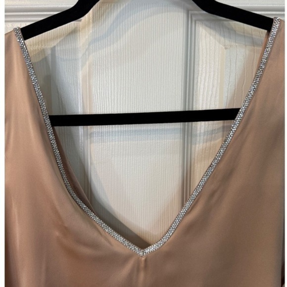 Generation Love Christie Crystal Tank Latte Sz L Sleeveless Top (3) - Picture 8 of 9